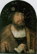 Michel Sittow Christian II, oil painting